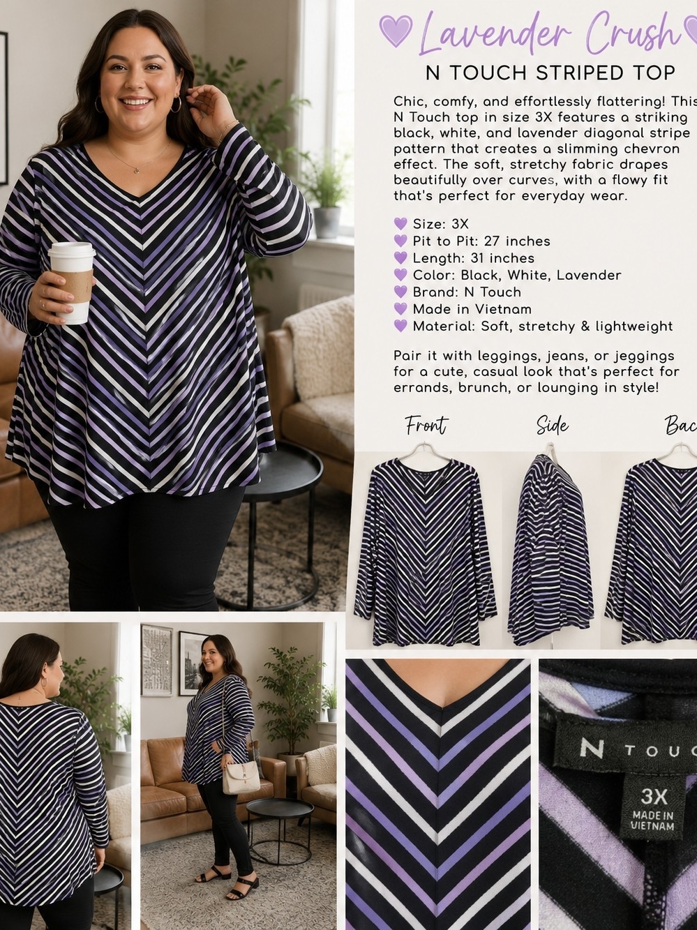 P195 💜 Lavender Lines & Good Vibes 💜